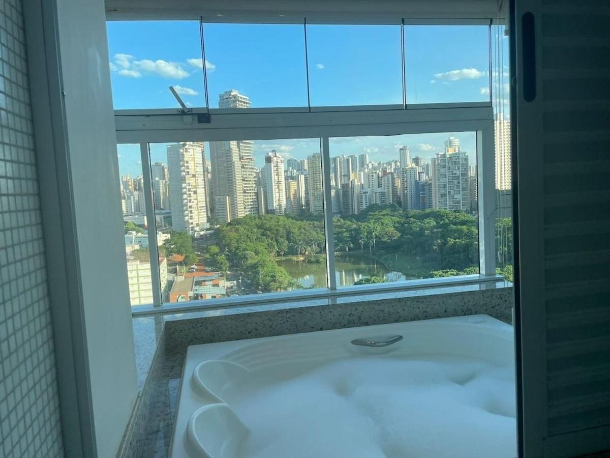 1 Qts.| 2 Hosp. | Jacuzzi Na Varanda | Linda Vista Goiânia Exterior foto